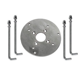 Betonankerset voor Rvs buitenverlichting