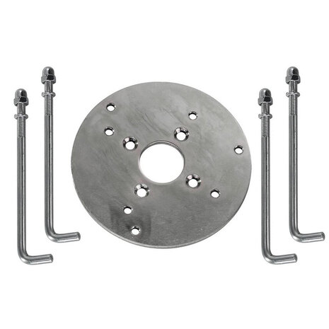 Betonankerset voor Rvs buitenverlichting Betonankerset voor Rvs buitenverlichting