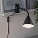 Klemspot E14 met LED lamp