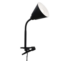Klemspot E14 met LED lamp