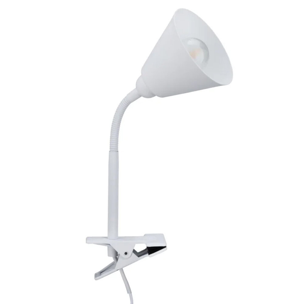 Klemspot E14 met LED lamp