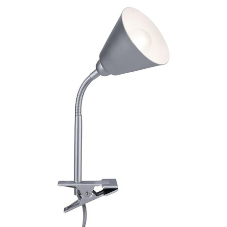 Klemspot E14 met LED lamp