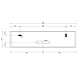 Uplighter Wandlamp LED Dimbaar 54W Uplighter Wandlamp LED Dimbaar 54W