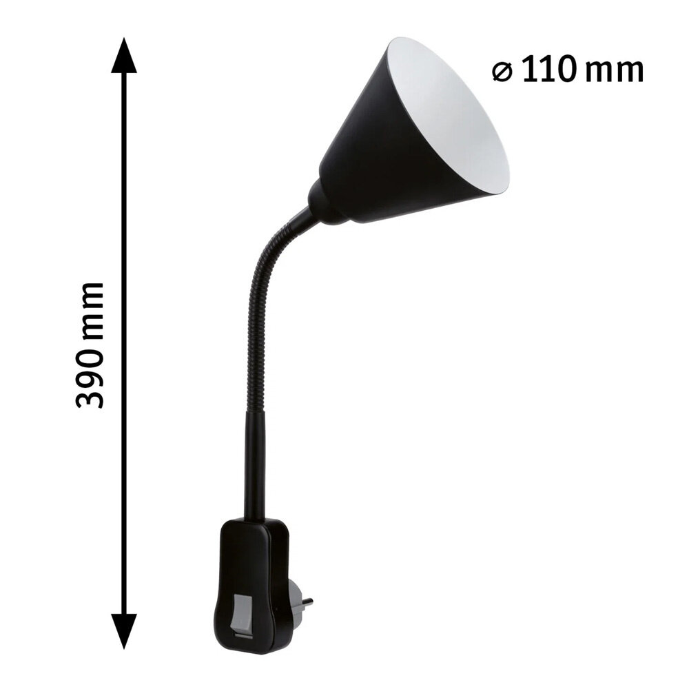 Stekkerspot Flexibel met Kap E14 Stekkerspot Flexibel met Kap E14