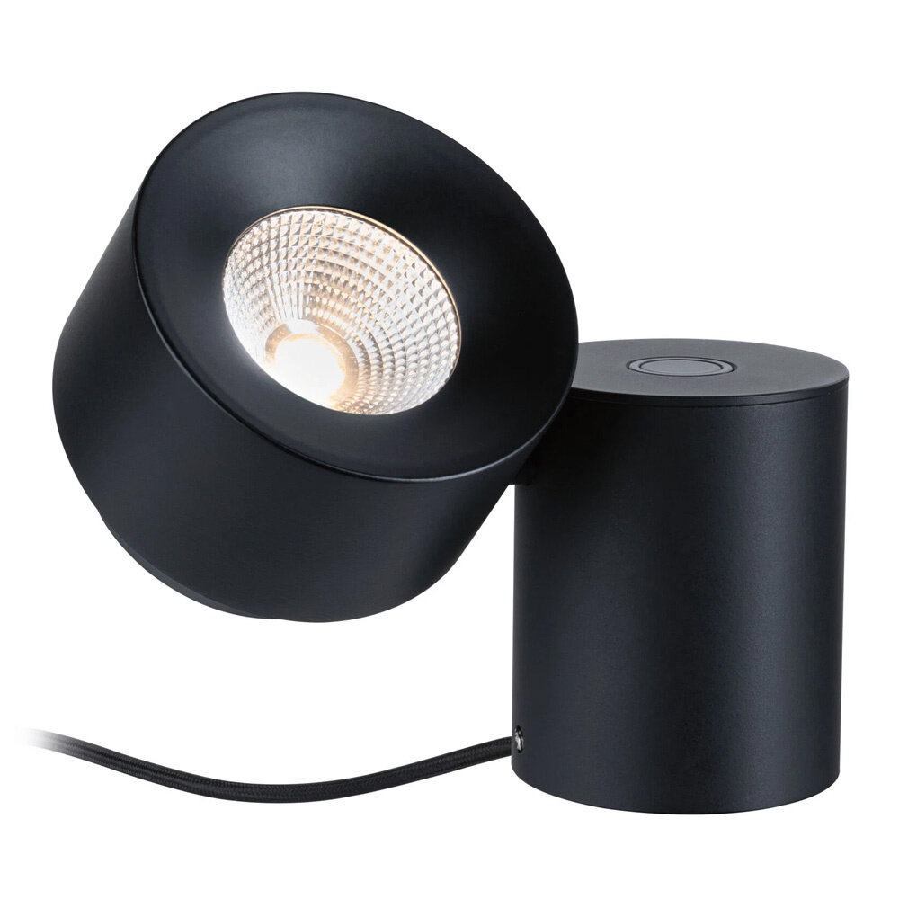 LED Vloerspot Zwart met 3-staps dimmer