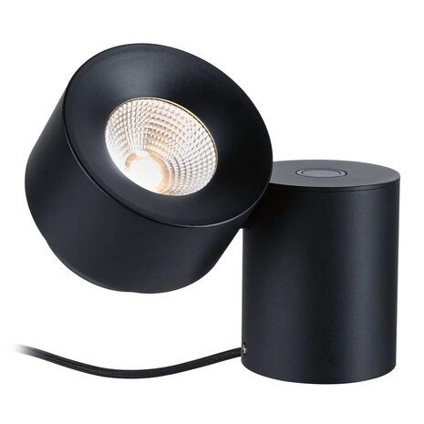 LED Vloerspot Zwart met 3-staps dimmer