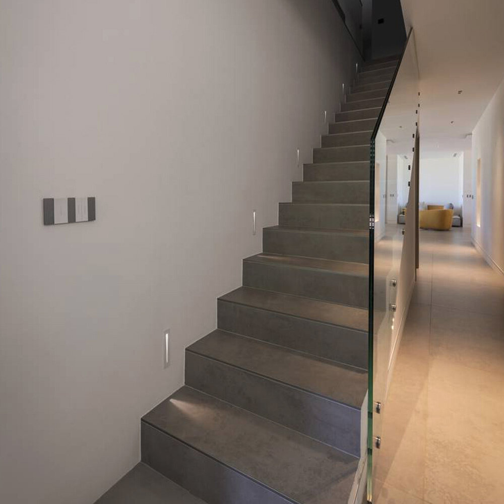 Wand Inbouwspot Gleuf Verticaal Kort