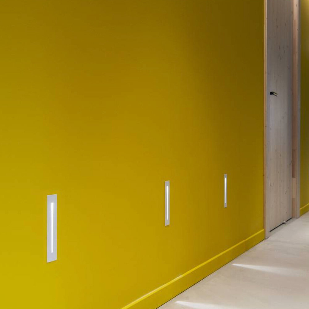 Wand Inbouwspot Gleuf Verticaal Lang