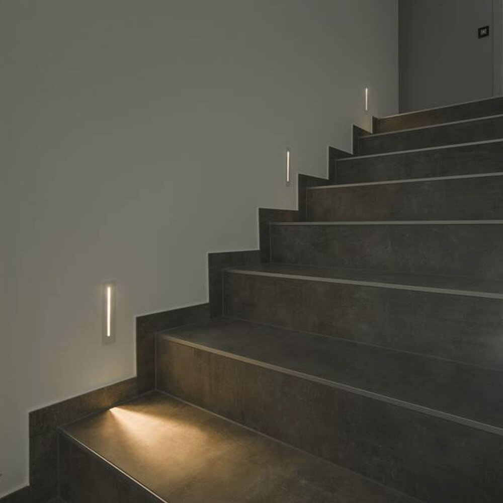 Wand Inbouwspot Gleuf Verticaal Lang