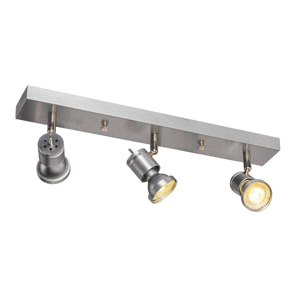 Luxe 3-lichts GU10 Wandspot Plafondspot Alu