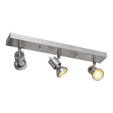 Luxe 3-lichts GU10 Wandspot Plafondspot Alu