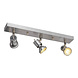 Luxe 3-lichts GU10 Wandspot Plafondspot Alu