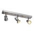 Luxe 3-lichts GU10 Wandspot Plafondspot Alu Luxe 3-lichts GU10 Wandspot Plafondspot Alu