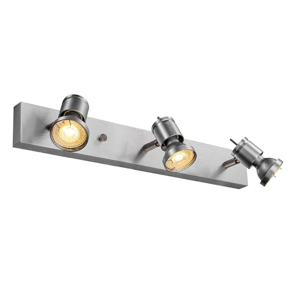 Luxe 3-lichts GU10 Wandspot Plafondspot Alu