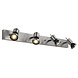 Luxe 4-lichts GU10 Wandspot Plafondspot Alu
