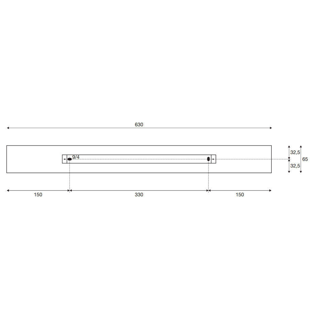 Luxe 4-lichts GU10 Wandspot Plafondspot Alu