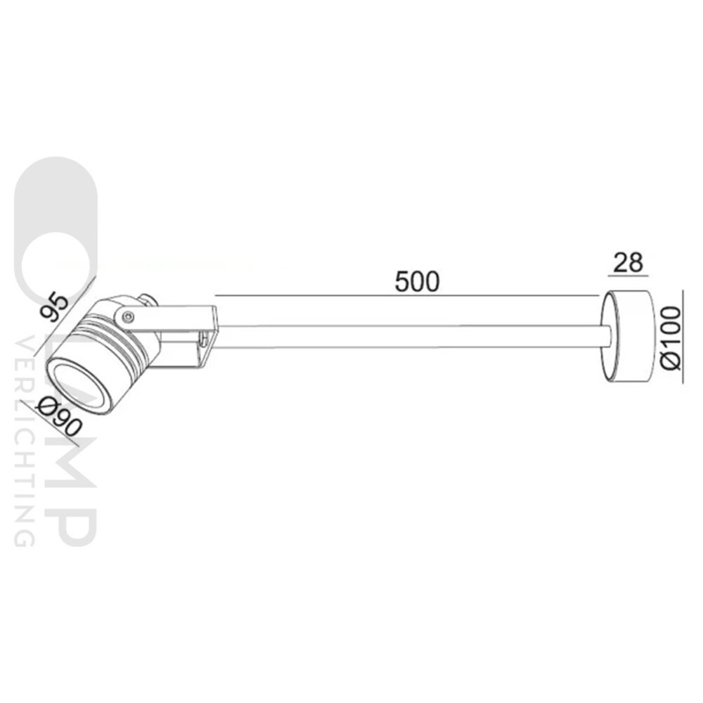 Gevelreclame Verlichting LED 15W - 1680 lumen Gevelreclame Verlichting LED 15W - 1680 lumen
