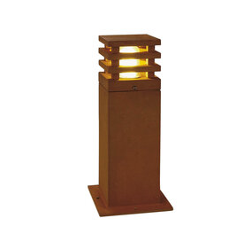 Staande Tuinlamp Vierkant Cortenstaal 40 cm