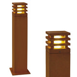 Staande Tuinlamp Vierkant Cortenstaal 71 cm