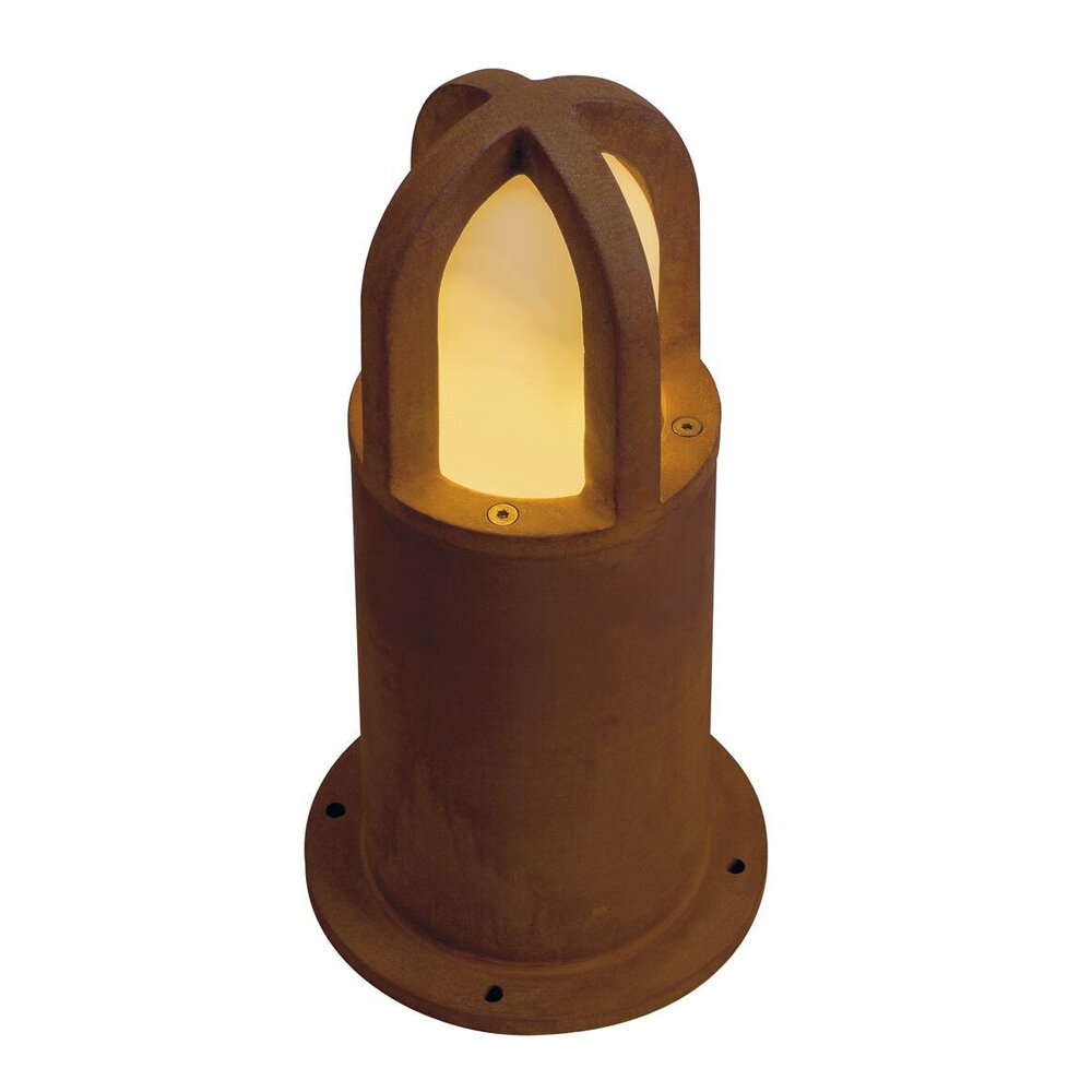 Sokkellamp Cortenstaal Roest 40 cm E27 Sokkellamp Cortenstaal Roest 40 cm E27