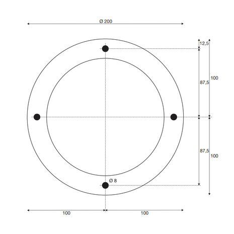 Sokkellamp Cortenstaal Roest 40 cm E27 Sokkellamp Cortenstaal Roest 40 cm E27