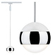Lux Rail Hanglamp Retro Bol 9 cm