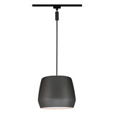 Lux Rail Hanglamp E27 Kap Mat-grijs