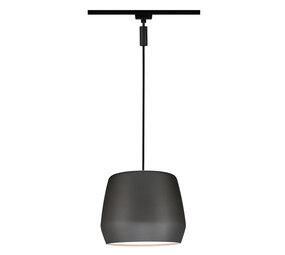 Lux Rail Hanglamp E27 Kap Mat-grijs