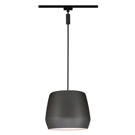 Lux Rail Hanglamp E27 Kap Mat-grijs Lux Rail Hanglamp E27 Kap Mat-grijs