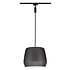 Lux Rail Hanglamp E27 Kap Mat-grijs Lux Rail Hanglamp E27 Kap Mat-grijs