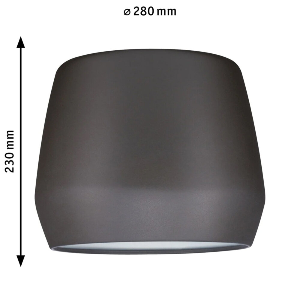 Lux Rail Hanglamp E27 Kap Mat-grijs Lux Rail Hanglamp E27 Kap Mat-grijs