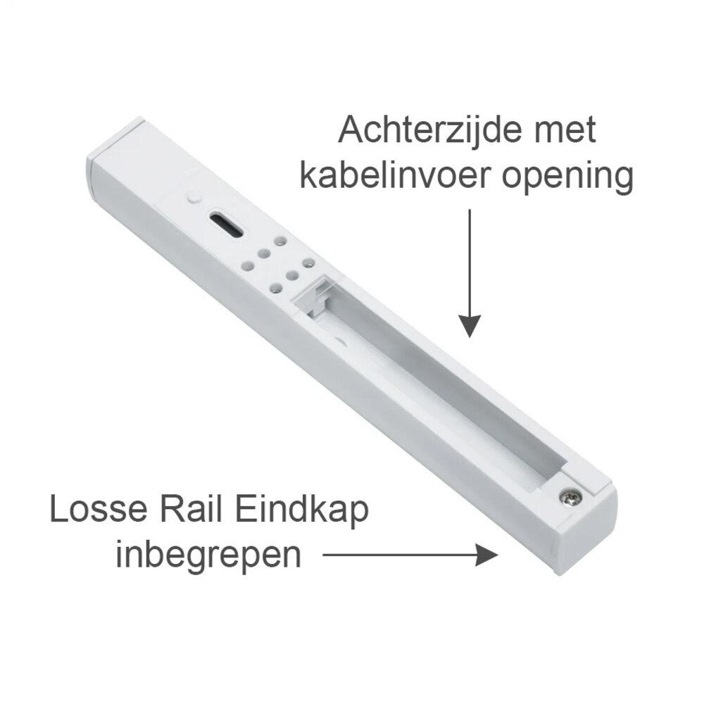 Lux Rail Eindvoeding