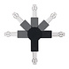 Lux Rail Hoek Verbinder Lux Rail Hoek Verbinder