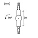 Lux Rail Hoek Verbinder Lux Rail Hoek Verbinder