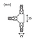 Lux Rail T-Verbinder