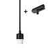 1-Fase Rail Snoer met Fitting voor Lampenkap 1-Fase Rail Snoer met Fitting voor Lampenkap