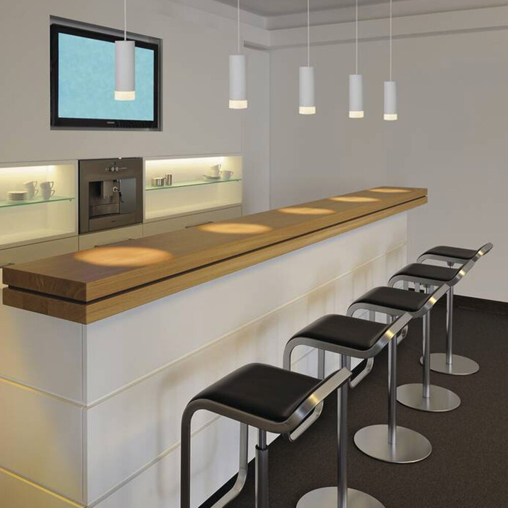 1-Fase Rail Hanglamp Koker GU10 1-Fase Rail Hanglamp Koker GU10