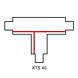 3-Fase Rail T-Connector Rechts - XTS 40 3-Fase Rail T-Connector Rechts - XTS 40