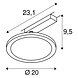 Railspot LED Paneel Rond 1-Fase Railspot LED Paneel Rond 1-Fase