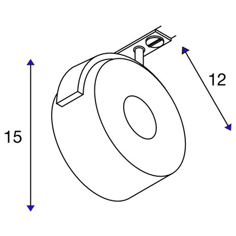 Railspot LED Dimbaar 13W 1-Fase Railspot LED Dimbaar 13W 1-Fase