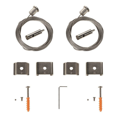 1-Fase Rail Ophangset 1-Fase Rail Ophangset