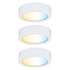 Meubelspots Set Rond - Instelbaar Wit Meubelspots Set Rond - Instelbaar Wit