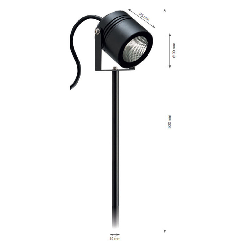 LED Tuinspot met Spies - 1680 Lumen - IP65 LED Tuinspot met Spies - 1680 Lumen - IP65