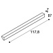Badkamer LED Spiegellamp 118 cm - IP44