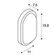 LED Bulls Eye Wandlamp Plafondlamp IP44