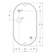 LED Bulls Eye Wandlamp Plafondlamp IP44