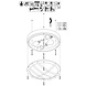 Bullseye Wandlamp Plafondlamp Rond - IP44 2x E27 Bullseye Wandlamp Plafondlamp Rond - IP44 2x E27