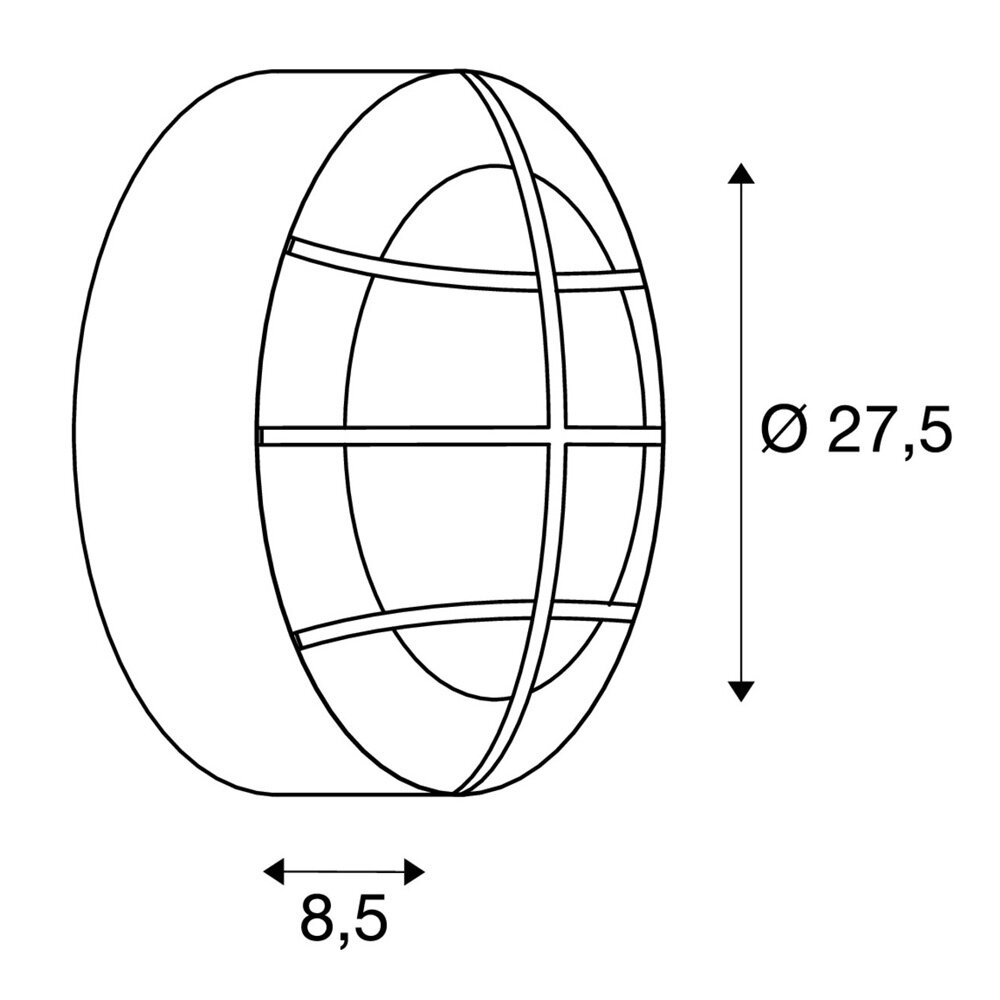 Bullseye Wandlamp Plafondlamp Rond - IP44 2x E27 Bullseye Wandlamp Plafondlamp Rond - IP44 2x E27
