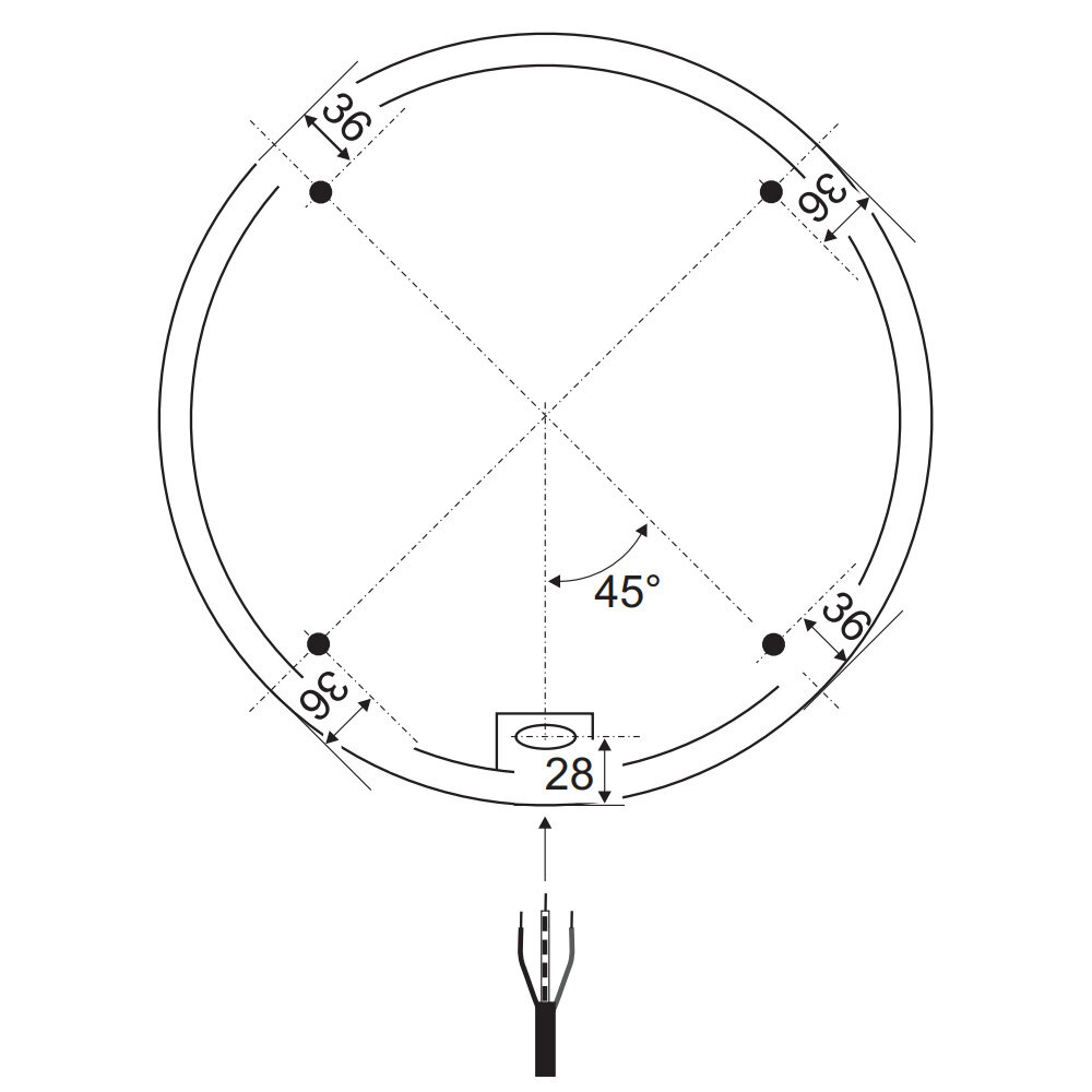Bullseye Wandlamp Plafondlamp Rond - IP44 2x E27 Bullseye Wandlamp Plafondlamp Rond - IP44 2x E27