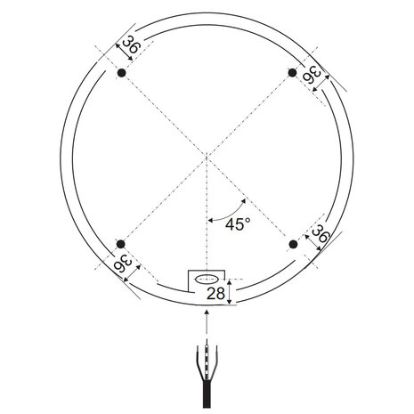 Bullseye Wandlamp Plafondlamp Rond - IP44 2x E27 Bullseye Wandlamp Plafondlamp Rond - IP44 2x E27